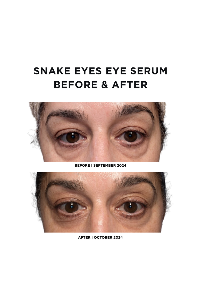 Intoxicated Cosmetics Snake Eyes | Eye Serum | 0.5 fl.oz/15 mL - Lifting Formula for Daily Moisture and Eye Contour, Alternate, color, NO COLOR