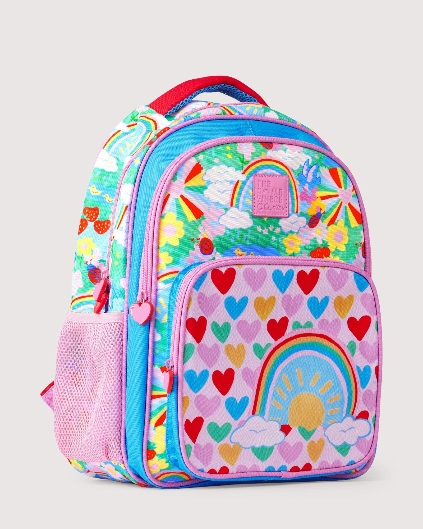 Rainbow Garden Mini Explorer Backpack, Alternate, color, Rainbow Garden