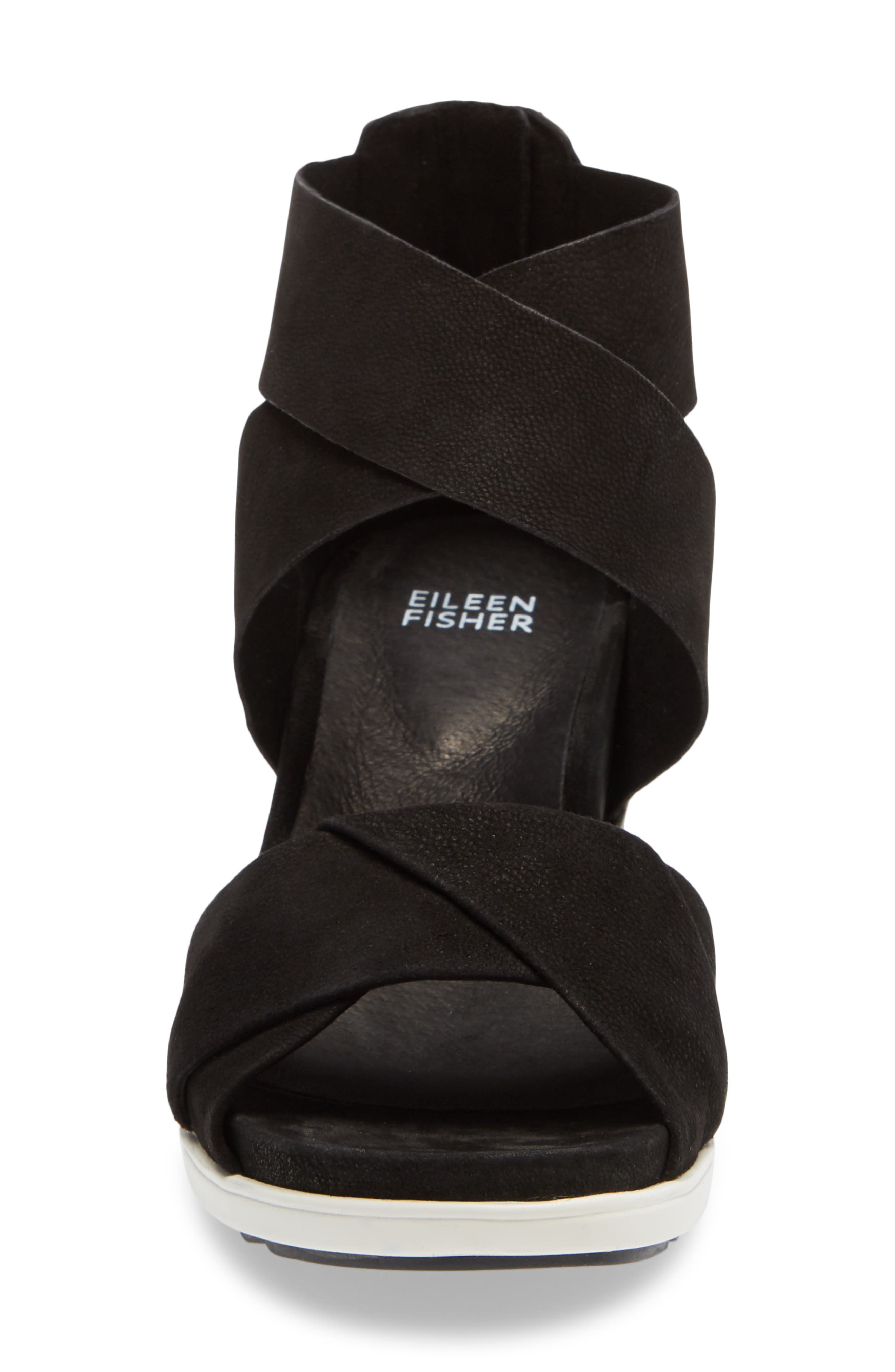Eileen Fisher Viv Wedge Sandal, Alternate, color, 