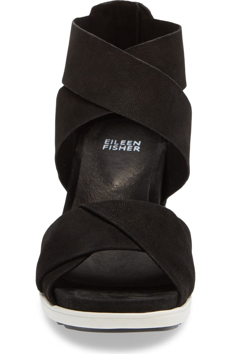 Eileen Fisher Viv Wedge Sandal, Alternate, color,