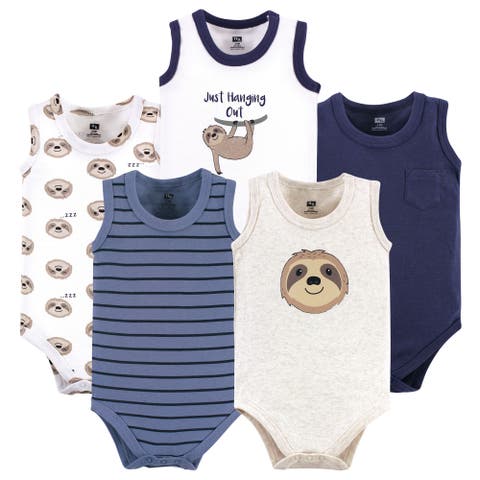 Soft Cotton Sleeveless Bodysuits