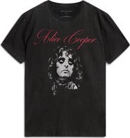John Varvatos Alice Cooper Cotton Graphic T-Shirt