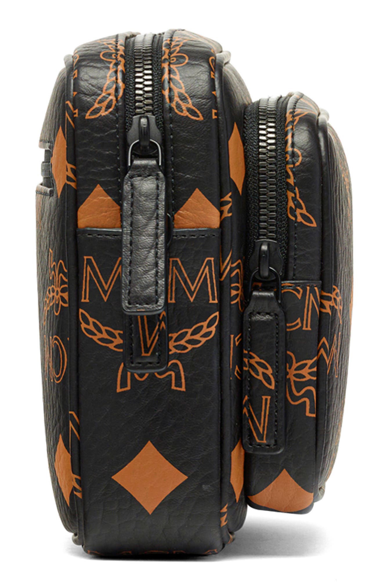 MCM Small Aren Visetos Coated Canvas Crossbody Bag, Alternate, color, 