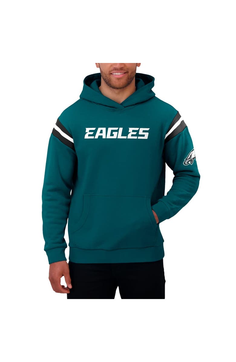 Darius Rucker Collection by Fanatics Men's Darius Rucker Collection by Fanatics Green Philadelphia Eagles Football Washed Pullover Hoodie, Alternate, color, Green