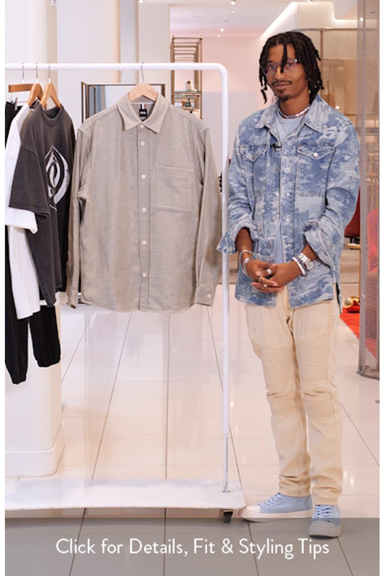 Owen Relaxed Fit Button-Up Shirt video