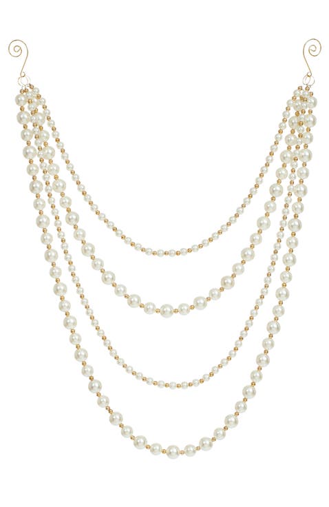 Hanging Pearl Swag, Set of 6