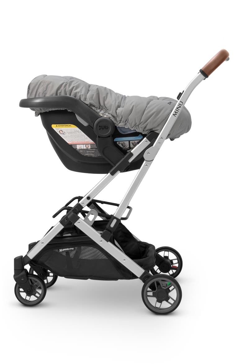 Stella CozyGanoosh Mesa Infant Car Seat Muff, Alternate, color, GREY BRUSHED