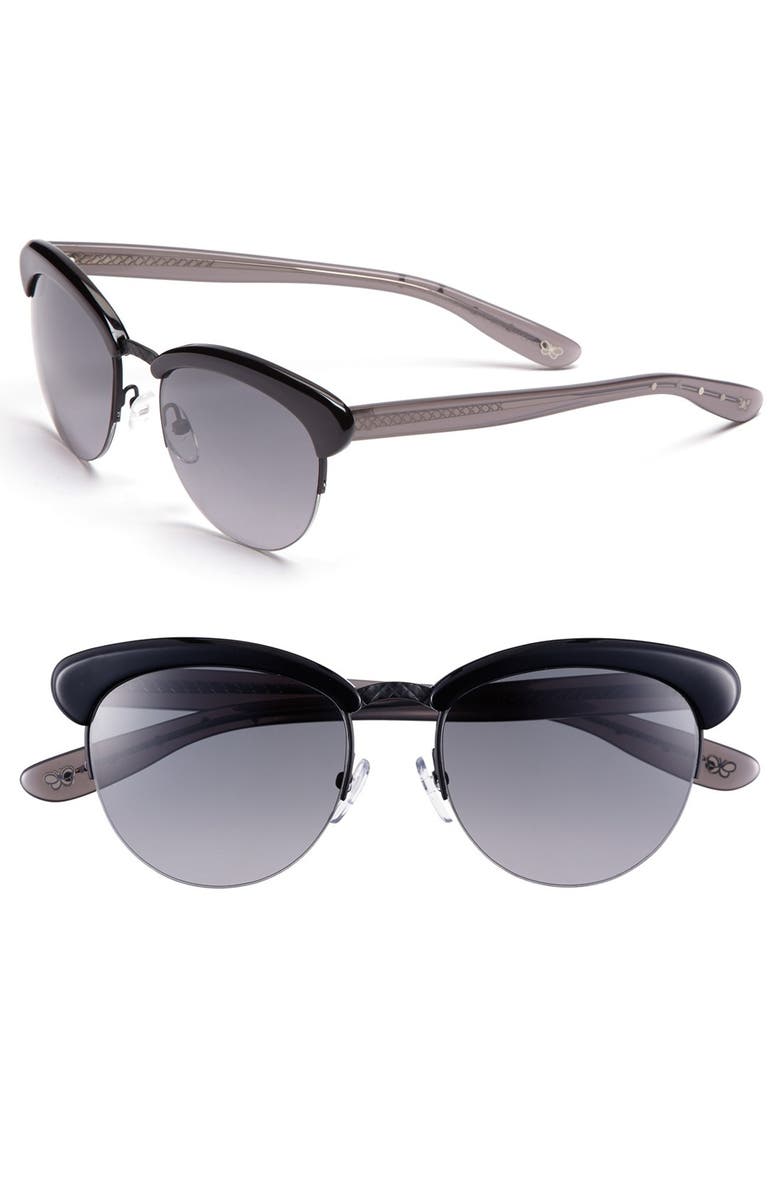 Bottega Veneta 53mm Retro Sunglasses, Main, color, 