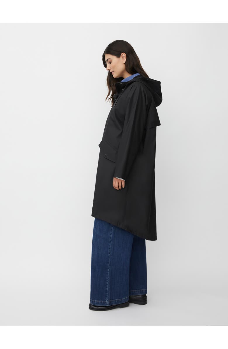 Masai Copenhagen MaTheia Long Sleeve Hooded Coat, Alternate, color, Black