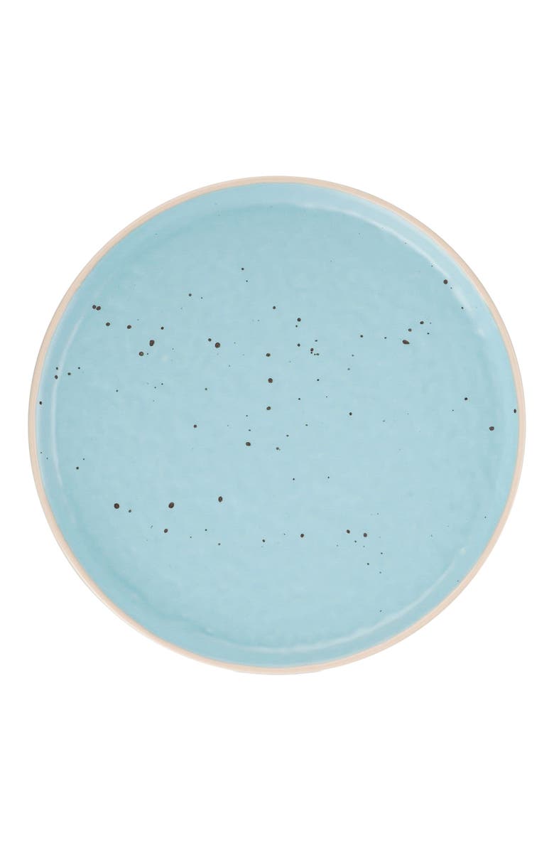 Stone Lain Elena Stoneware 4-Piece Dinner Plate Set, Alternate, color, Blue