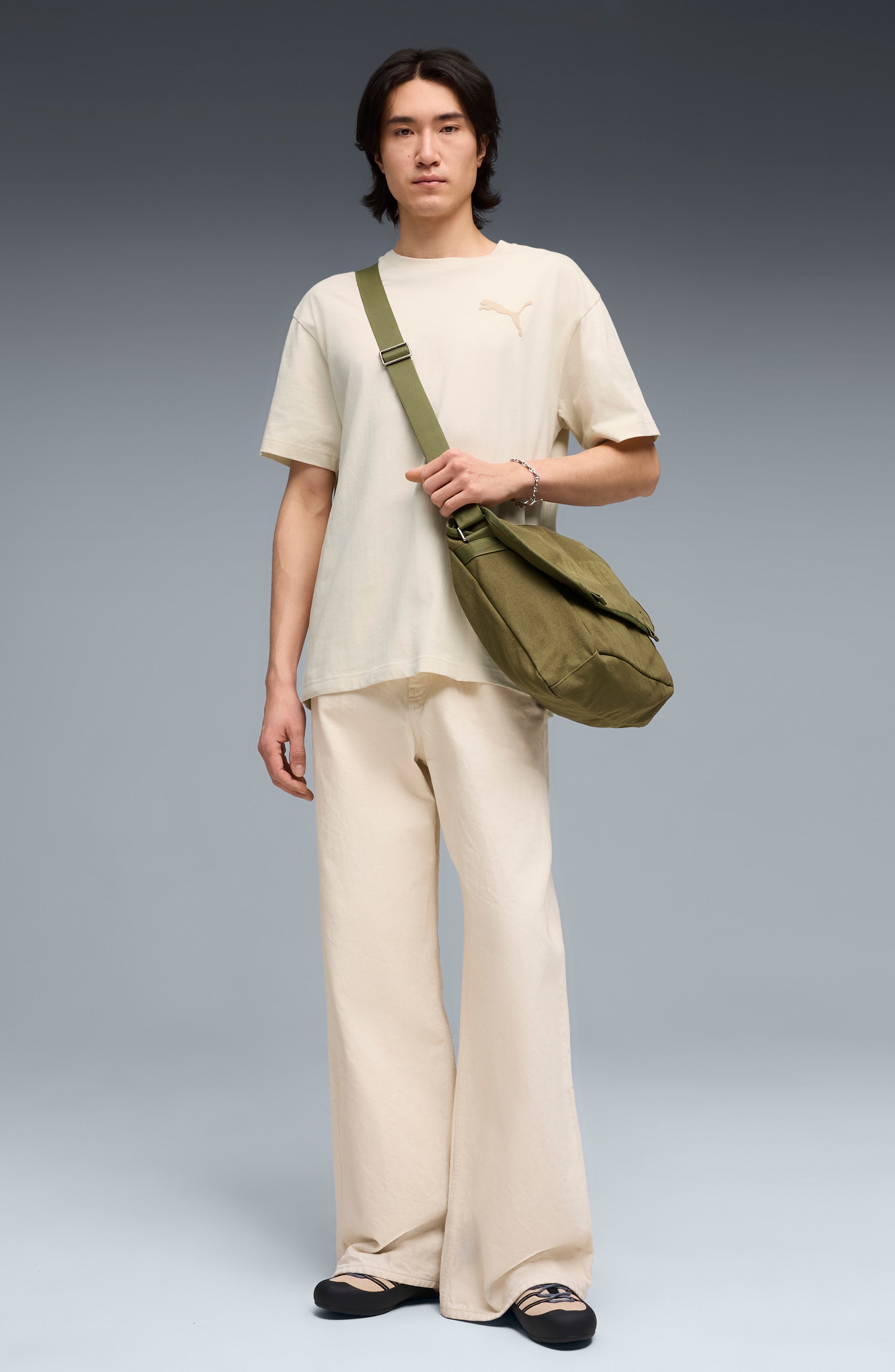 PUMA Klim Sneaker, Alternate, color, Granola/ Puma Black