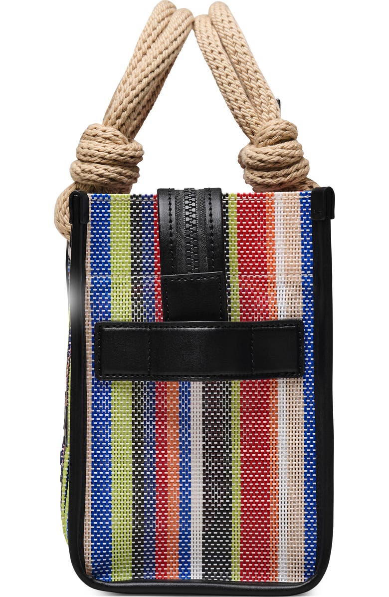 Marc Jacobs The Small Stripe Mesh Tote, Alternate, color, Red Multi