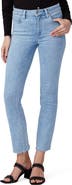 PAIGE Cindy Raw Hem Ankle Straight Leg Jeans
