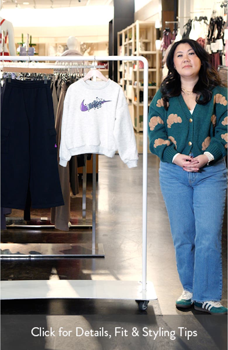 Kids' Essentials Sweatshirt & Cargo Pants Set, sales video thumbnail