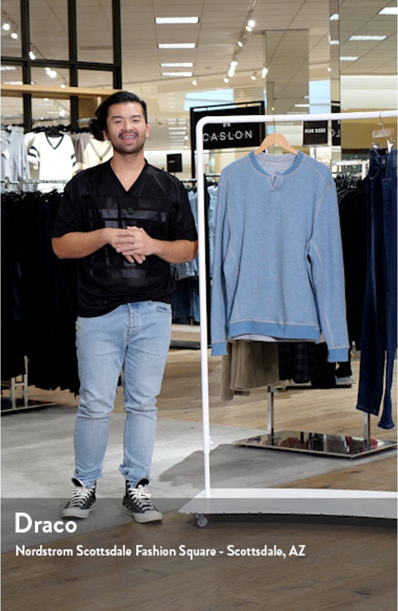 New Flip Coast Reversible Notch Neck Pullover, sales video thumbnail