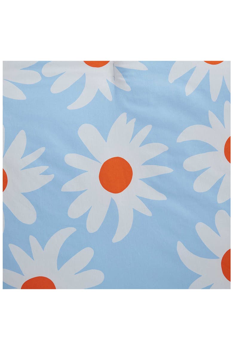 Rakastaa Ei Rakasta Cotton Duvet & Shams Set, Alternate, color, LIGHT BLUE