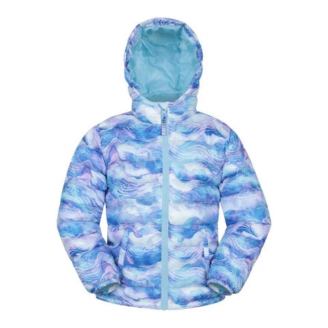 Childrens/Kids Seasons Watercolour Padded Jacket