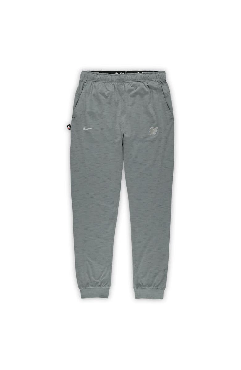 Nike Men's Nike  Heather Gray Baltimore Orioles Big & Tall Performance Travel Pants, Main, color, 