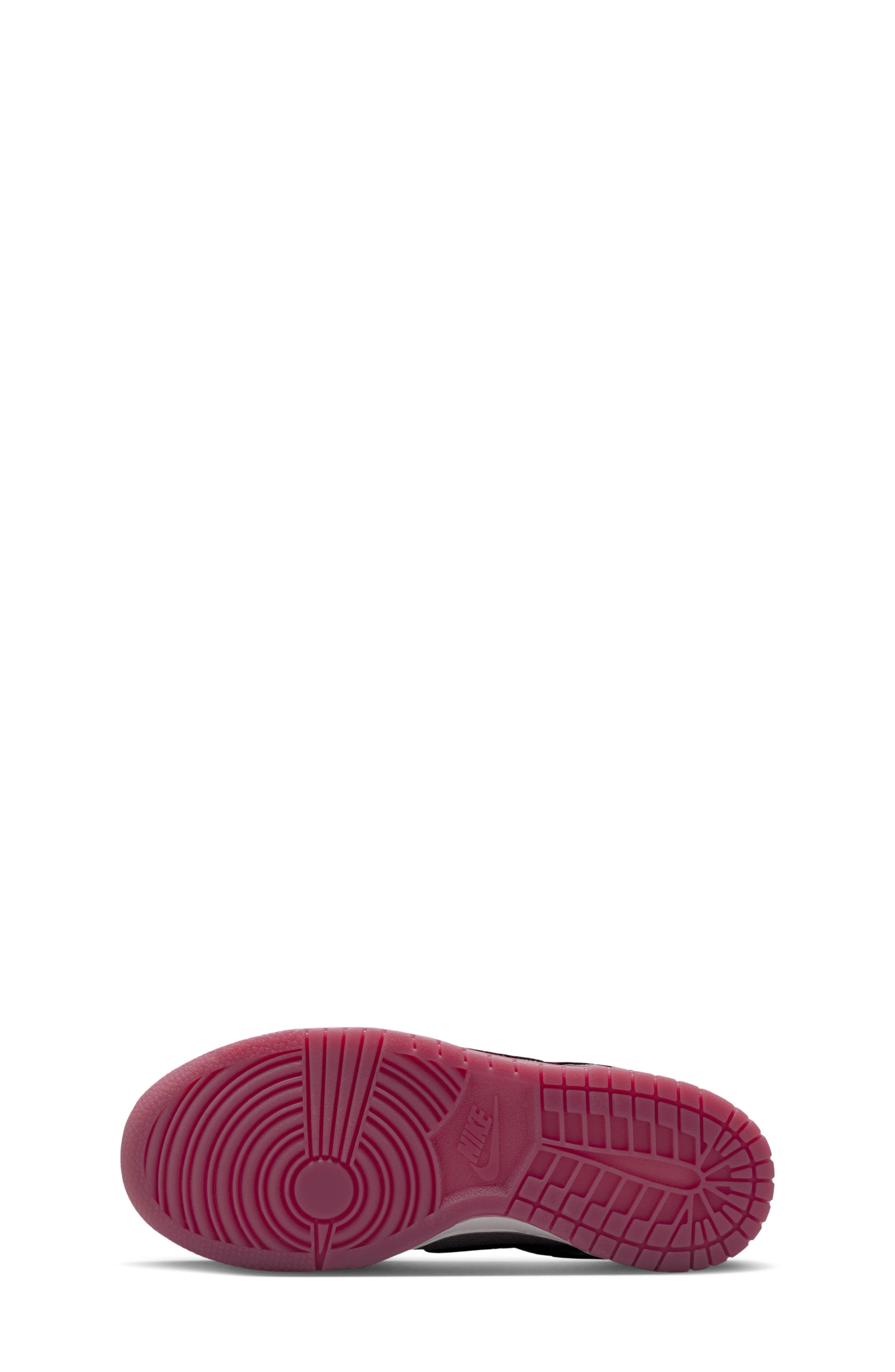 Nike Kids' Dunk Low Basketball Sneaker, Alternate, color, Platinum/ Grey/ Red/ Burgundy