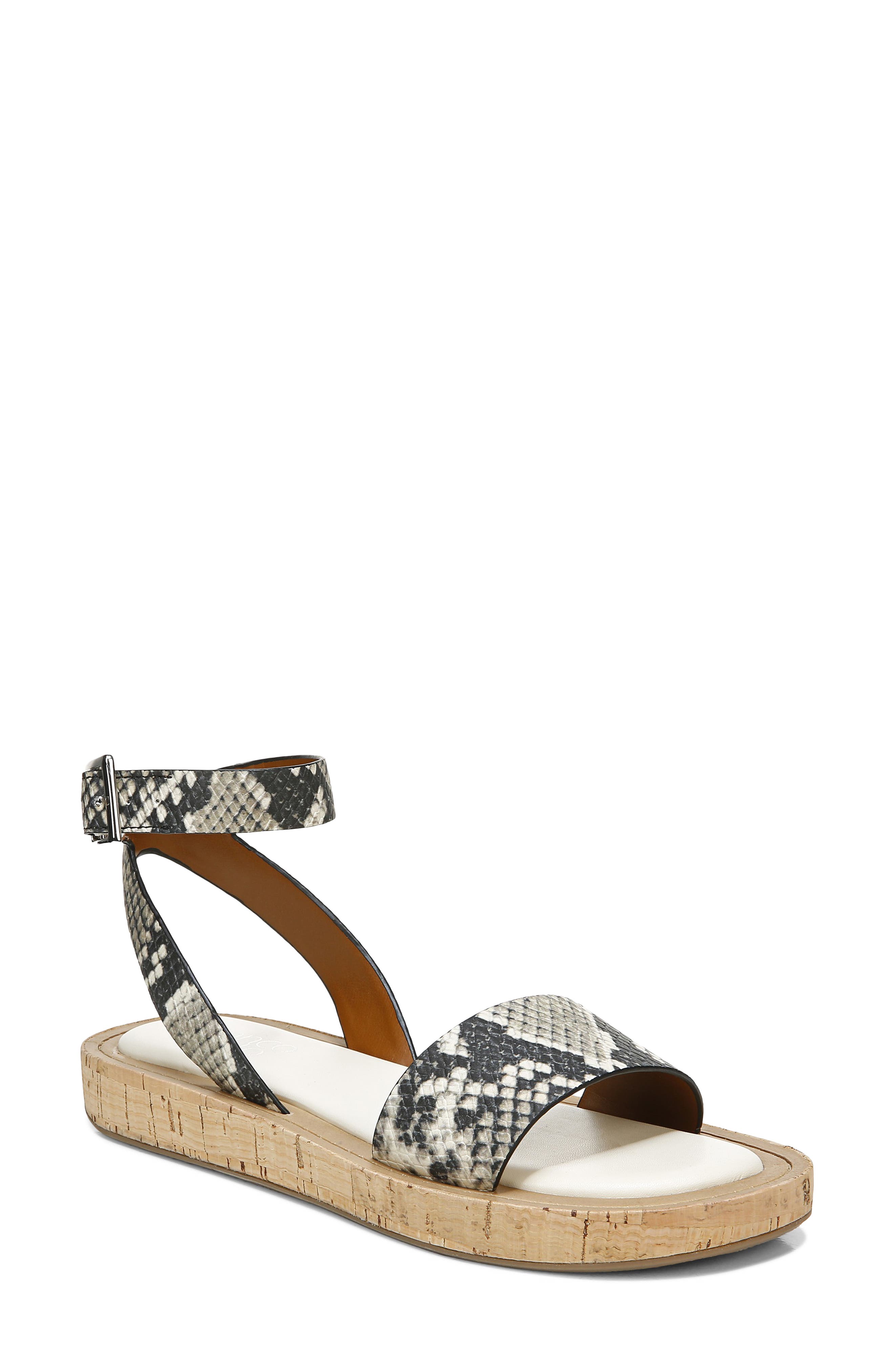 Eden Sandal, Main, color, GREY LEATHER