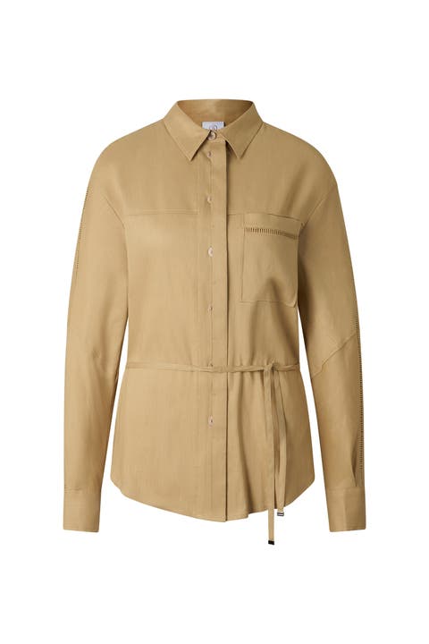Catrina Linen Blend Blouse