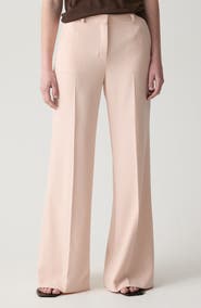 Theory Fluid Flare Leg Pants