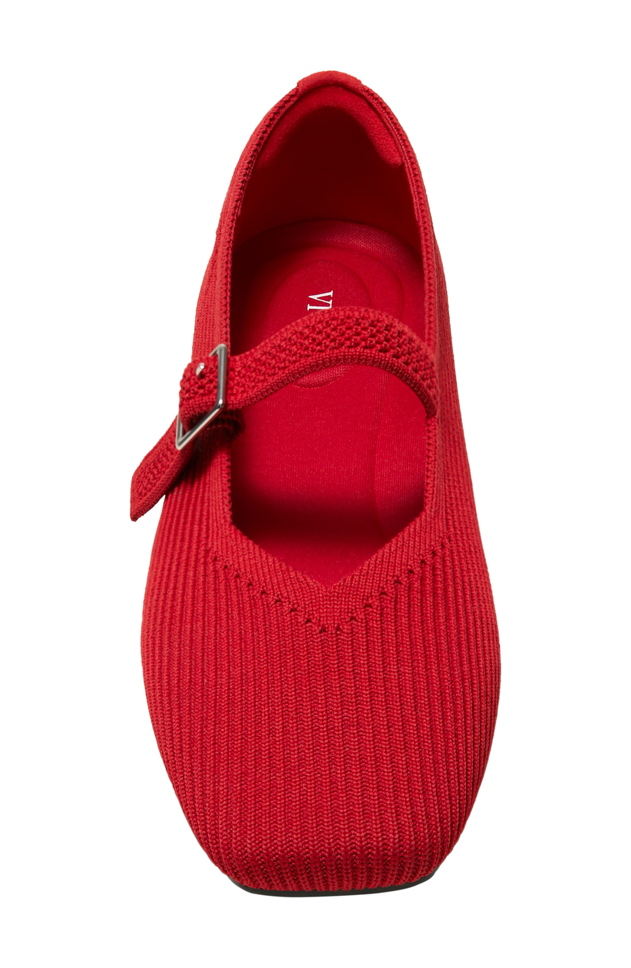Square-Toe Mary Janes, Alternate, color, RUBY RED