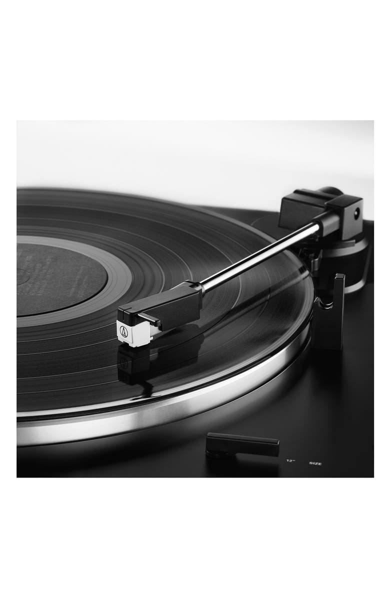 Audio-Technica AT-LP60X Fully Automatic Belt-Drive Stereo Turntable, Alternate, color, Black