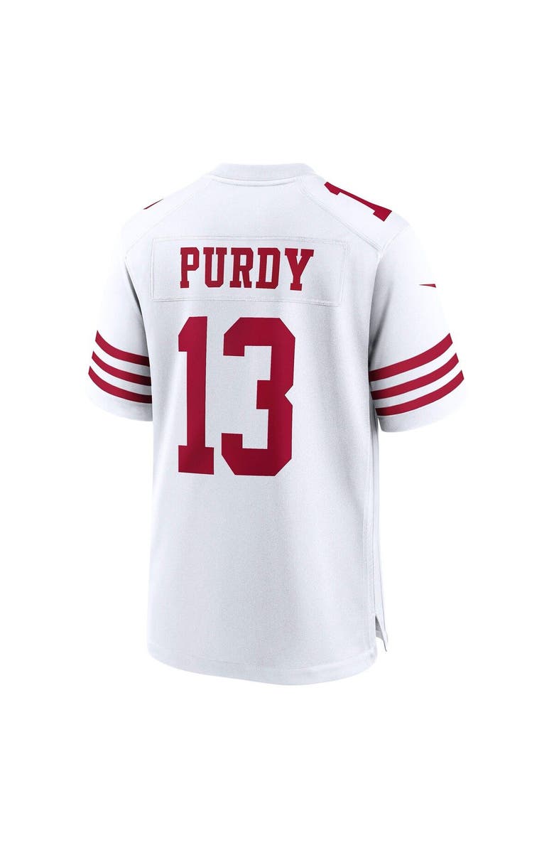 Nike Men's Nike Brock Purdy White San Francisco 49ers Game Player Jersey, Alternate, color, White