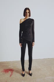 PCFG Your *Itch Draped Long Sleeve Top