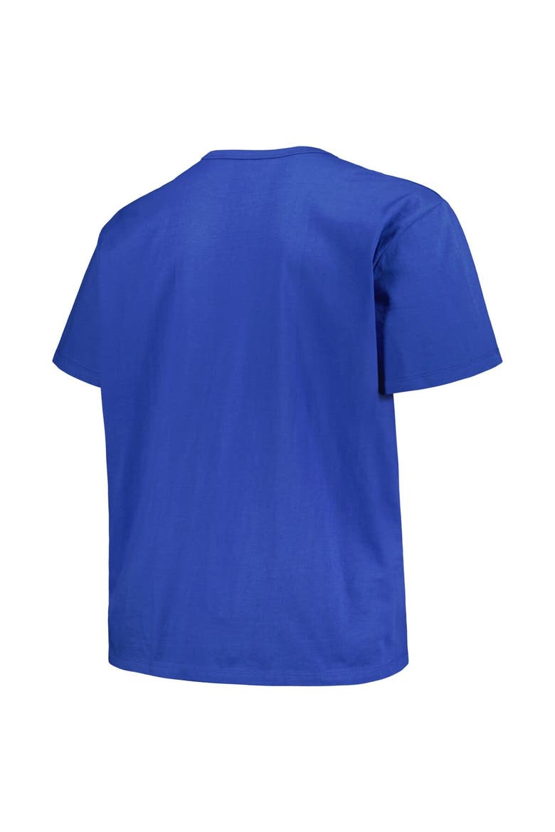 Men's '47 Royal Denver Broncos Time Lock Franklin T-Shirt, Alternate, color, Royal