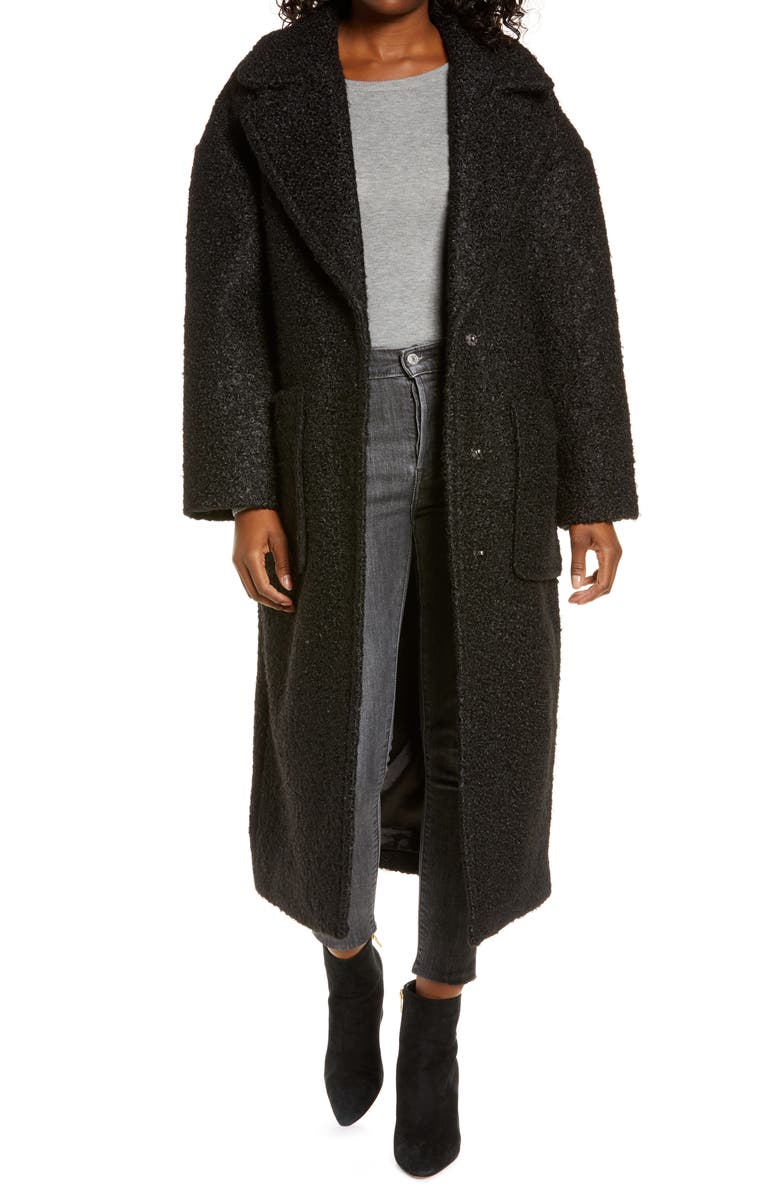UGG<sup>®</sup> Hattie Long Faux Fur Coat, Main, color,