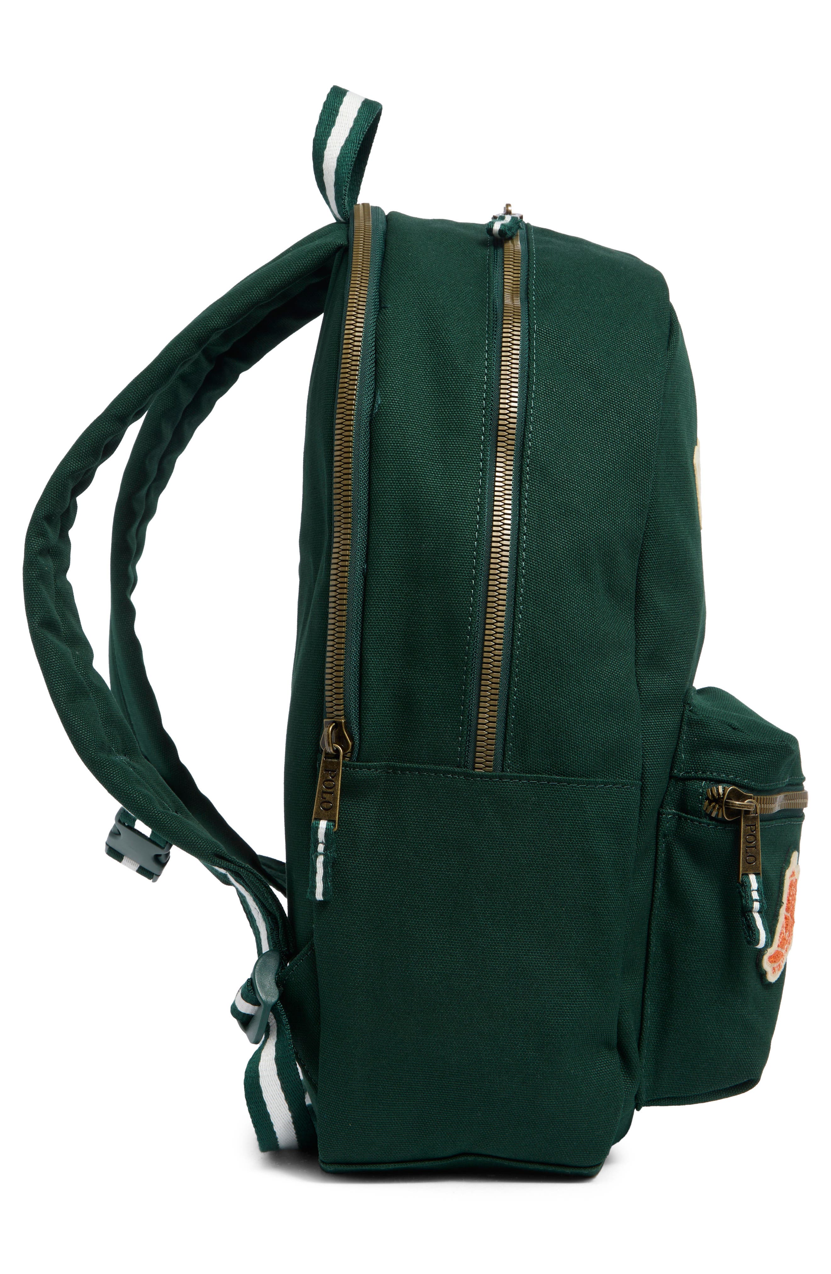 Kids' Varsity Backpack, Alternate, color, MOSS AGATE/ CREAM