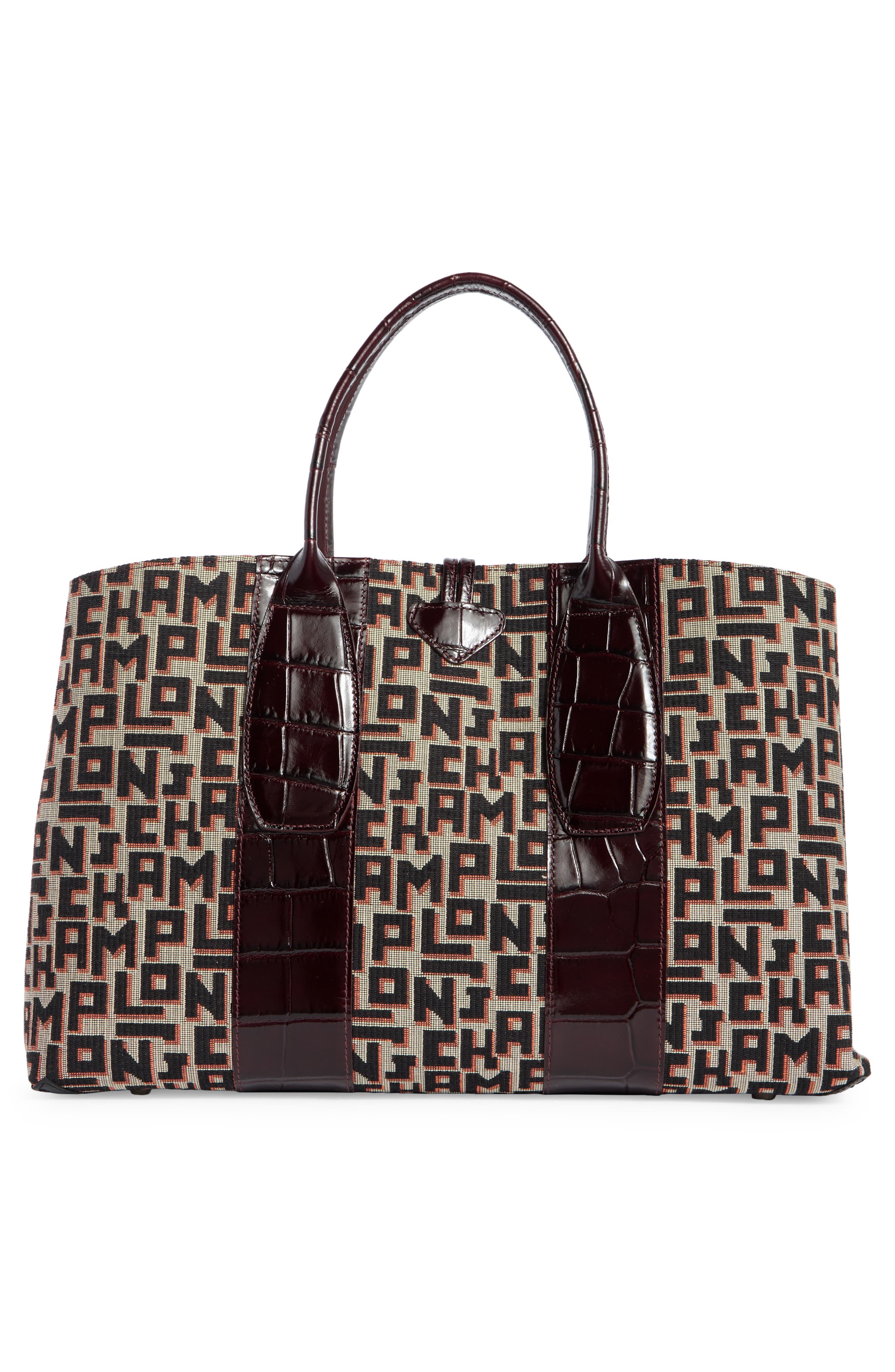 Longchamp Ro Large Tote Bag, Alternate, color, 