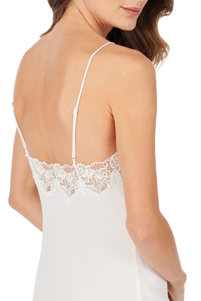 Ballet Satin Nightgown, Alternate, color, WINTER WHITE