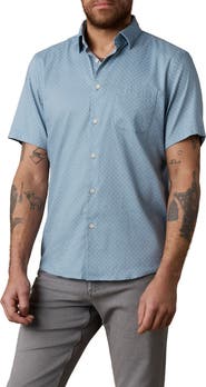 Faherty Movement Monterrey Short Sleeve Button-Up Shirt