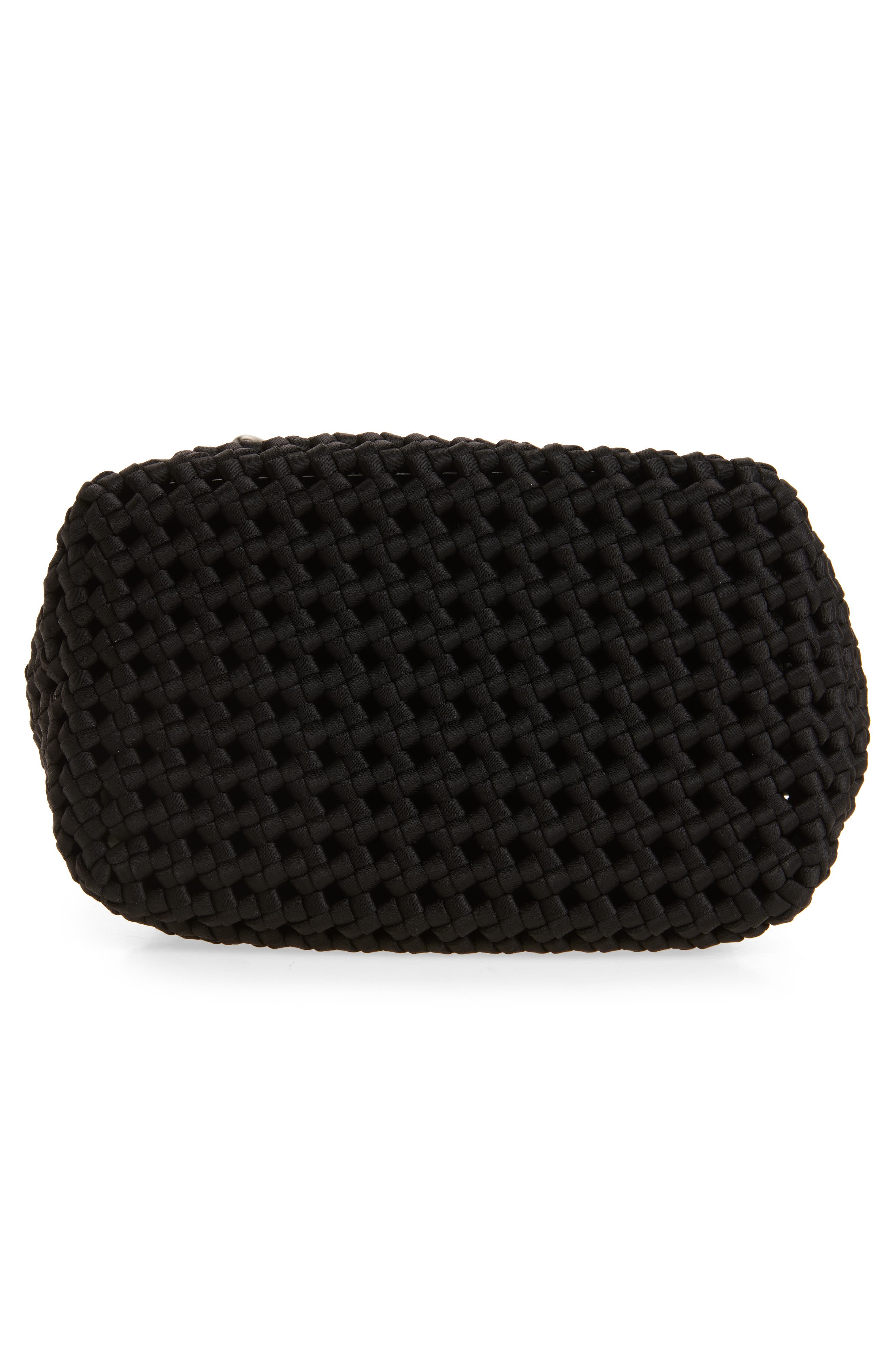 NAGHEDI Medium Mallorca Bucket Bag, Alternate, color, Onyx