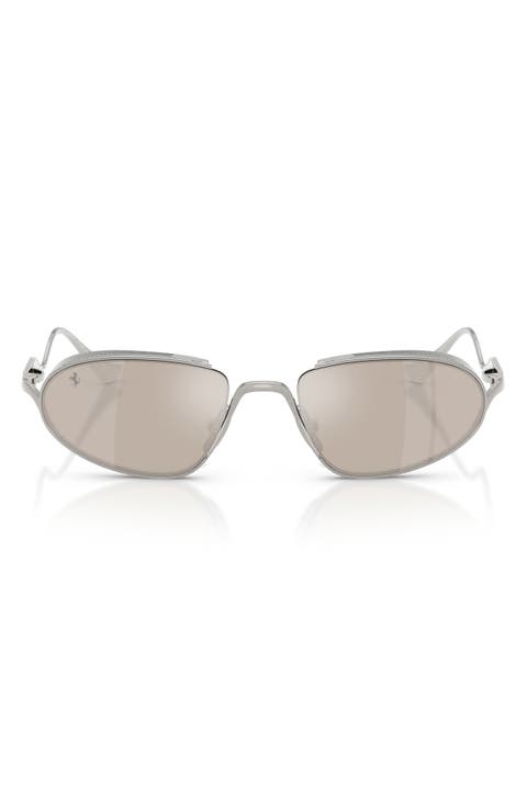 53mm Oval Sunglasses