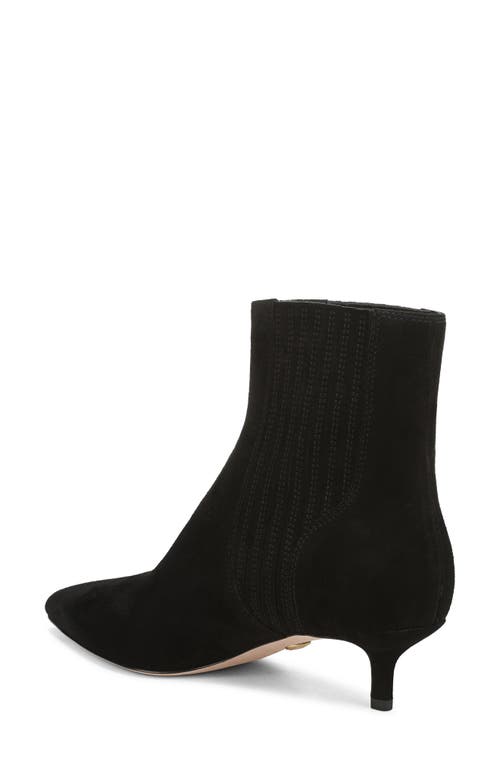 Veronica Beard Lisa Kitten Heel Bootie In Black