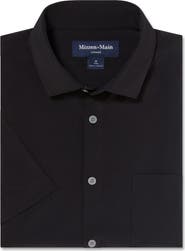 Mizzen+Main Leeward Trim Fit Short Sleeve Button-Up Shirt