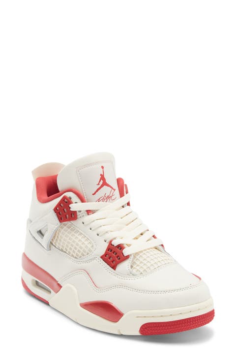 Air Jordan 4 Retro Basketball Sneaker (Women)