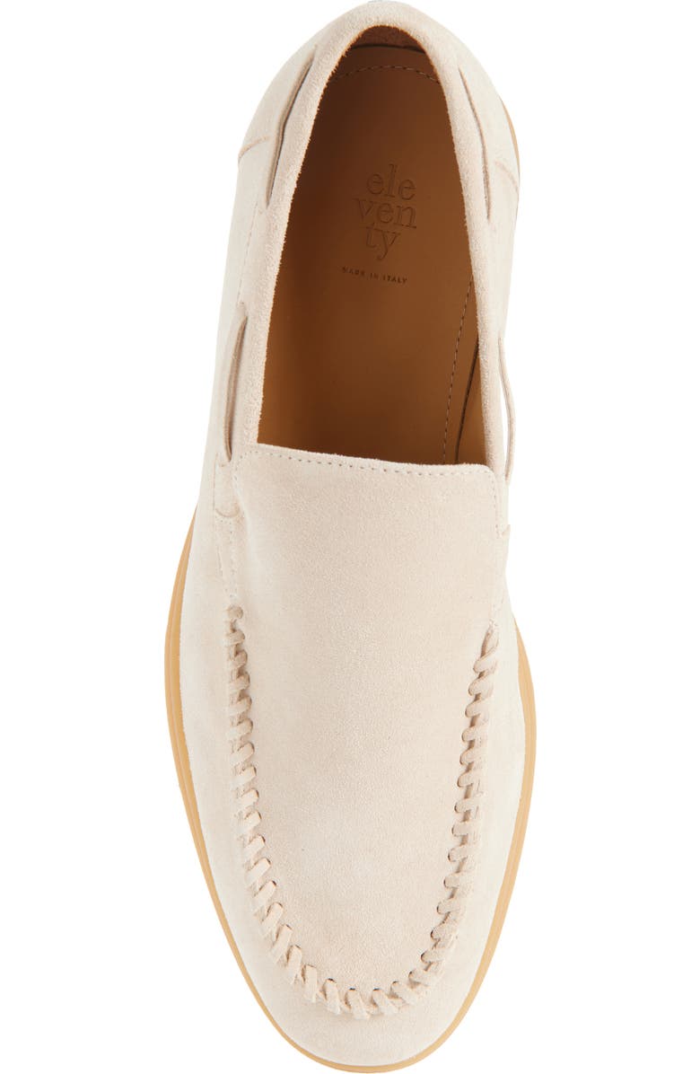 Eleventy Braided Loafer, Alternate, color, Coriander