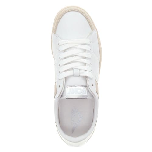 Pony Mens M-pro Low Lux Genuine Leather And Suede Premium Lace Up Athletic Sneaker Shoe In White