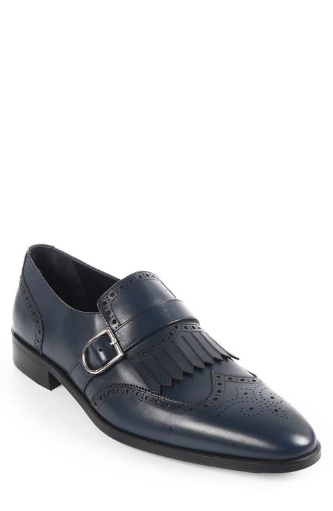 Madrona Kiltie Fringe Wingtip Loafer (Men)