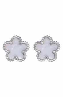 Adornia Clover Stud Earrings