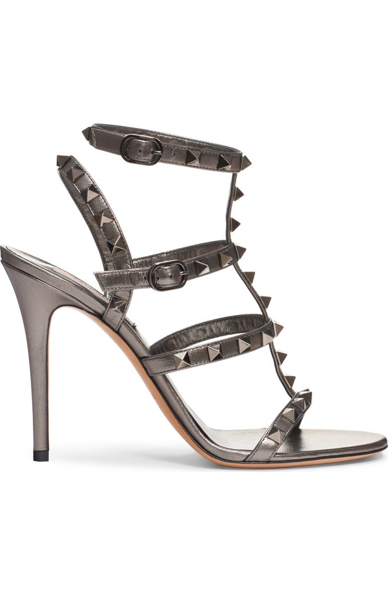 Valentino Garavani Rockstud Strappy Sandal, Alternate, color,