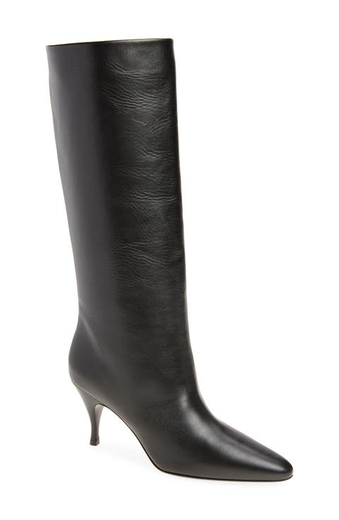Silhouette Leather Tall Boot