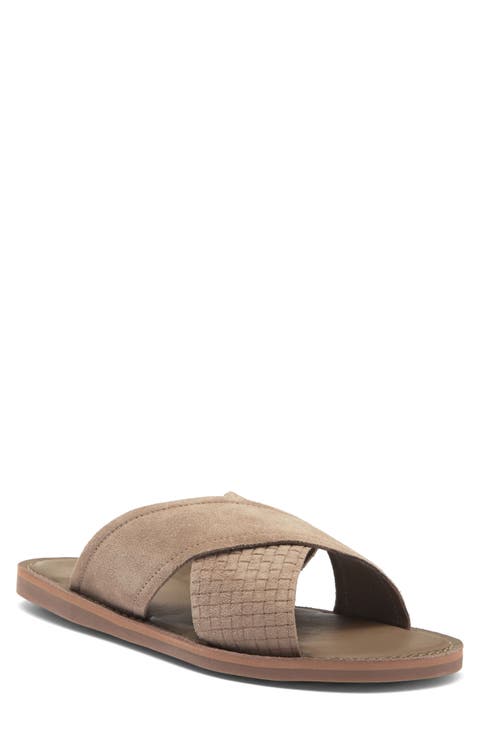 フラットシューズ Double G Merino Wool Sandals in Beige Gucci Double G Wool Sandals in Beige - Runway Catalog