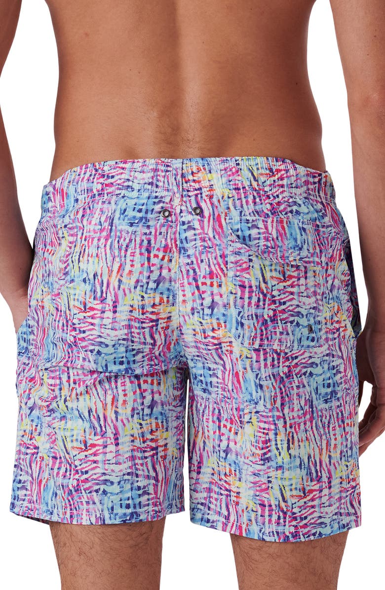 Bugatchi Cosmo Swim Trunks, Alternate, color,