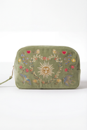 Elizabeth Scarlett Earth Goddess Velvet Makeup Bag